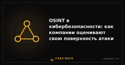 Глаз Бога — OSINT в кибербезопасности: как компании оценивают свою поверхность атаки